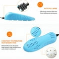 thumbnail image 7 of HIBIBUD Shoes Dryer Portable Electric Boot Warmer Moisture-Proof Heating Winter Foot Drying Tool, 110V, Blue, 7 of 7