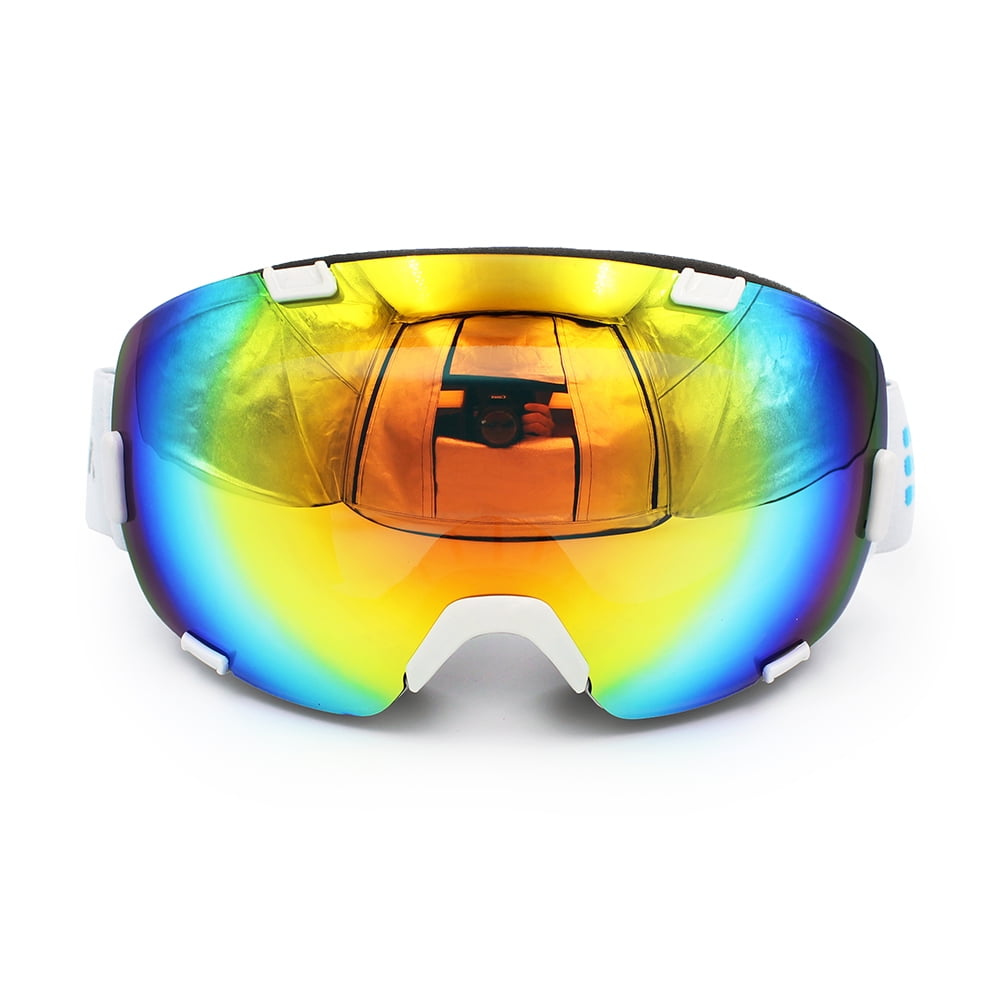 Ediors Windproof Professional Goggles Skiing,Snow,Snowboard,Snowboarding,Snowmobile Eyewear with Dual Anti-fog,UV... by Ediors
