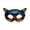 Multicolor, variant on Mardi Gras Mask, Halloween Mask, Venetian Mask, Cosplay Mask, Masquerade Mask, Masquerade Python Pattern Cat Mask,Half Face Kitty Mask,Sexy Cat Women Masks for Halloween Carnival Birthday