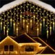 thumbnail image 5 of Guirnalda de luces LED con forma de copo de nieve para decoración navideña, para el hogar, bodas, jardín, cortina de luces, 5 of 5