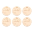 thumbnail image 1 of  Tarjetas de hitos de madera Tarjetas fotográficas de hitos mensuales de crecimiento del bebé con letrero de Hola Mundo para fotos de bebés e hitos del primer año ANGGREK Otros, 1 of 7