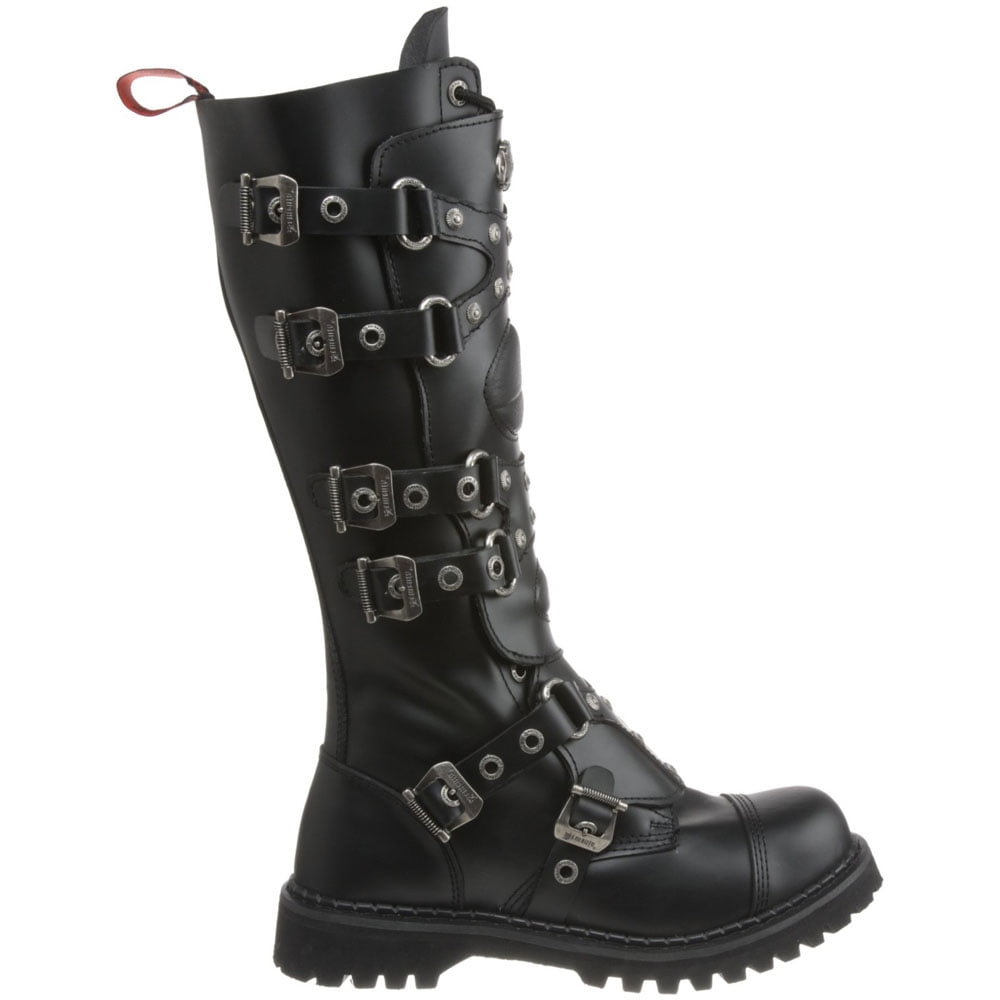 Heel 6 Buckle Knee Combat Boot Inner 