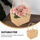 thumbnail image 3 of unbranded Cesta De Ratán Beige Para Almacenamiento Decorativo Con Asa Y Tejido Natural, 3 of 7