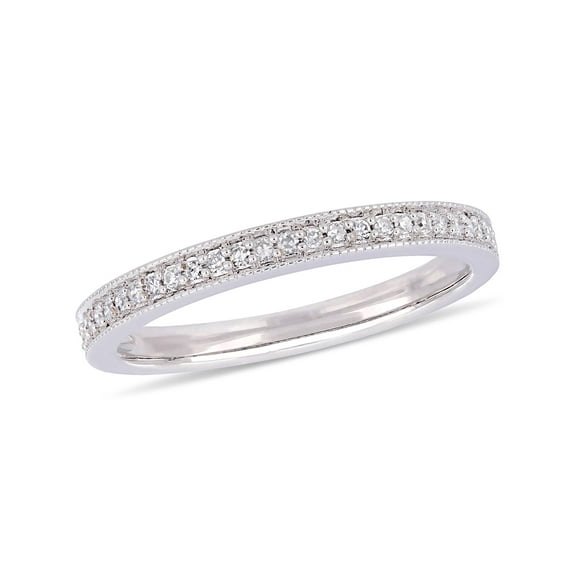 Everly Women's Diamond 14k White Gold Wedding Ring