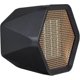 thumbnail image 1 of Mini Desktop Heater,Portable Fan Heater Space Heater,PTC Ceramic Fan Heater 3 Seconds Heat Hexagon Heat Evenly for Office, Bedroom, 1 of 5