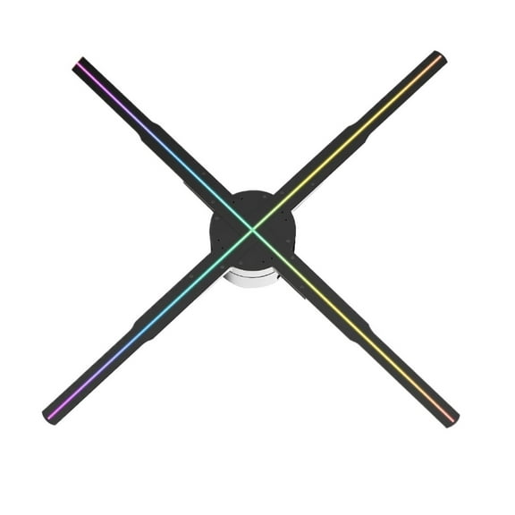 Hologram Projector Fan 3D Display Wifi Advertising Logo Light Led Sign Holographic Lamp 3D Projectors 52-80CM ,Immersive Visual