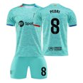 thumbnail image 1 of 23/24 FC Barcelona Two Away Kids Football Shirt Set, 1 of 2