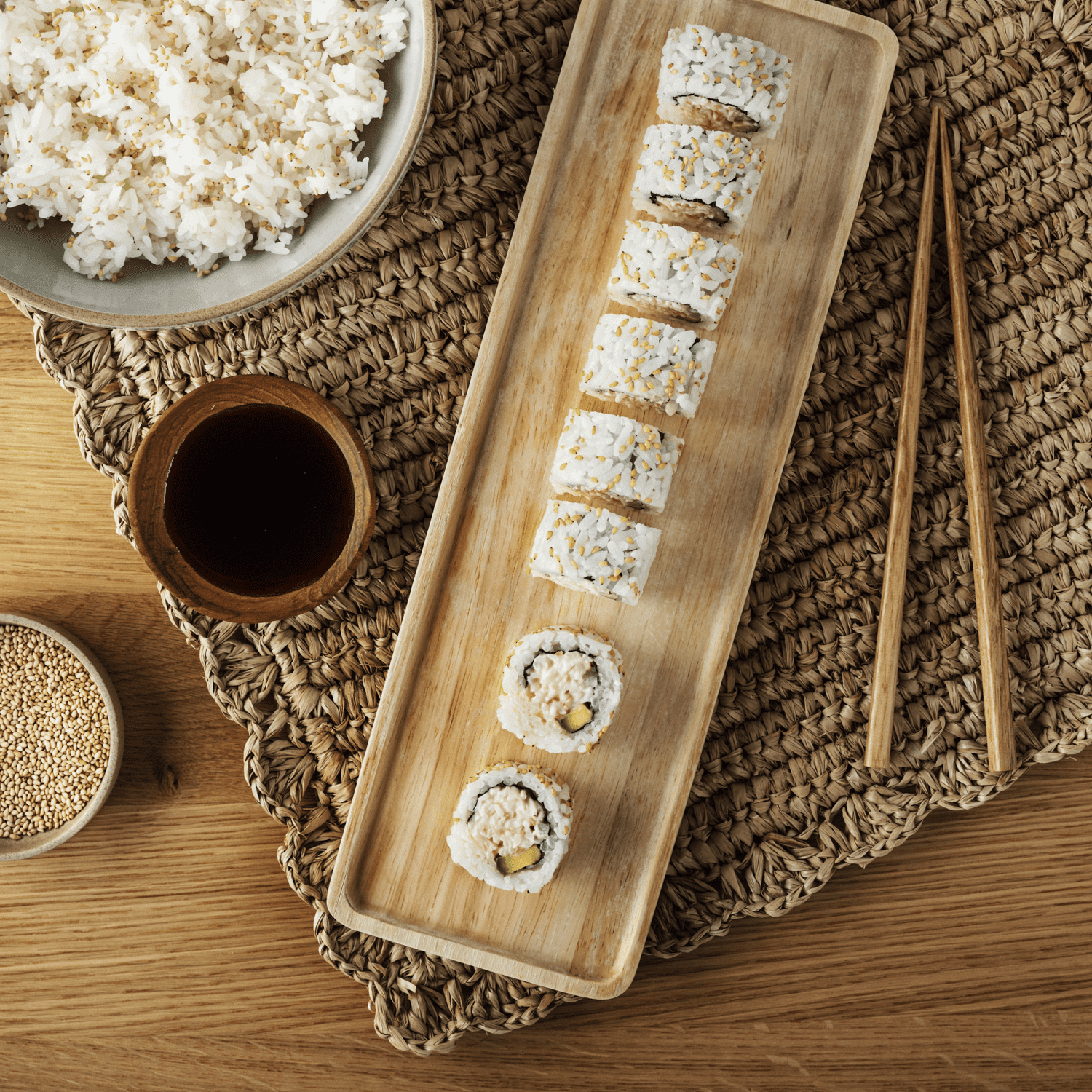 Marketside California Roll Sushi with Sweet Chili Aioli (Ready to Eat), 8 oz