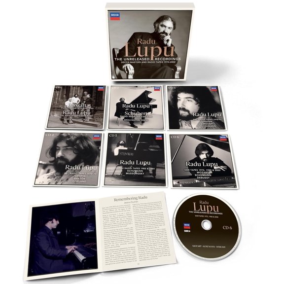 Radu Lupu - Unreleased Recordings: Decca Masters & Radio Tapes - Music & Performance - CD