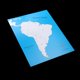 thumbnail image 4 of Rompecabezas de juguete de PVC Premium mapa del mundo Sudamerica Sunnimix rompecabezas juguetes, 4 of 8