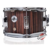 Griffin Popcorn Snare Drum - 10x6 Acoustic Mini Poplar Wood Shell Marching Head