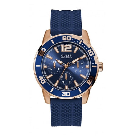 Guess Analog Sport Trek Multi-function Blue Mens W1250g2