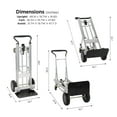thumbnail image 6 of COSCO 4-in-1 Folding Series Hand Truck with Flat-Free Wheels, 6 of 9