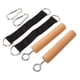 thumbnail image 4 of Empuñaduras de madera para dominadas, manijas cómodas para desarrollar fuerza muscular, empuñaduras para escalar para hombres, 4 of 5