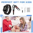 thumbnail image 4 of SHANNA 4G Smart Watch for Girls Boys, Smart Watch Phone with Calling, SOS, GPS, Camera, Flashlight, GPS Tracker for 3-12 Years Kids Birthday Xmas Gift, Black, 4 of 8