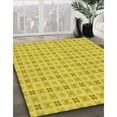 thumbnail image 3 of Ahgly Company Machine Washable Indoor Rectangle Transitional Banana Yellow Area Rugs, 4' x 6', 3 of 7