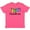Vintage Hot Pink, variant on Inktastic Merry Christmas Rainbow Holiday Lights Youth T-Shirt