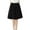 Black, variant on Bosfbaoi Women's Linen Shorts Wide Leg Dress Casual Summer Pleated Shorts High Waisted with Pockets 5"