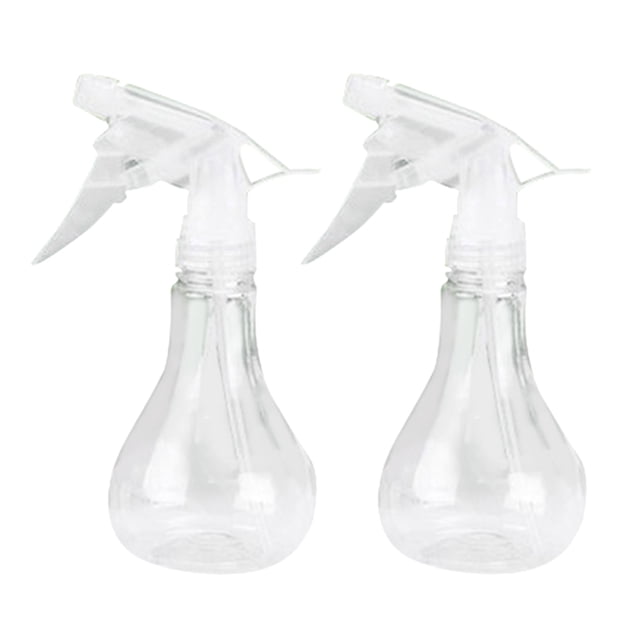 Botella de de Vacíos Transparentes de Viaje de 250 Ml Juego de 2 Rociadores Planta Flores Jardín Peluquería Sunnimix Botella de spray de aguas para plantas.