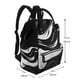 thumbnail image 2 of Easygdp Abstract Black White Swirls para Bolsa de Bebé de Gran Capacidad con Múltiples Bolsillos, Bolsa de Pañales para Padres, Bolsa de Viaje Organizada y Elegante, 2 of 6