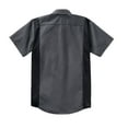 thumbnail image 6 of Red Kap Men's Short Sleeve Performance Plus Shop Shirt with OilBlok Technology, 6 of 7