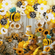 thumbnail image 2 of Kit De Globos De Abeja De Margarita 12 Piezas  Malubero Amarillo, Negro, 2 of 5