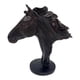 thumbnail image 3 of Estatua de cabeza de caballo, figura artística, regalo, obra de arte decorativa creativa, escultura animal Marrón 218x95x22cm, 3 of 6