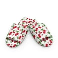 thumbnail image 2 of COEQINE Cherry Heart Indoor Slippers for Women, Cozy Slip On Home Slides Trendy Fluffy Sandals Slip On Bedroom Slippers Machine Washable Y2K Footwear for House Trip, 38-39, 2 of 7