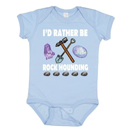 

Inktastic Rock Hounding Rock Collector Gift Baby Boy or Baby Girl Bodysuit