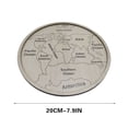 thumbnail image 3 of Rompecabezas de continentes de madera para niños XOAIHY: colorido juguete educativo de geografía para jardín de infantes: decoración del hogar de aprendizaje temprano para niños., 3 of 8