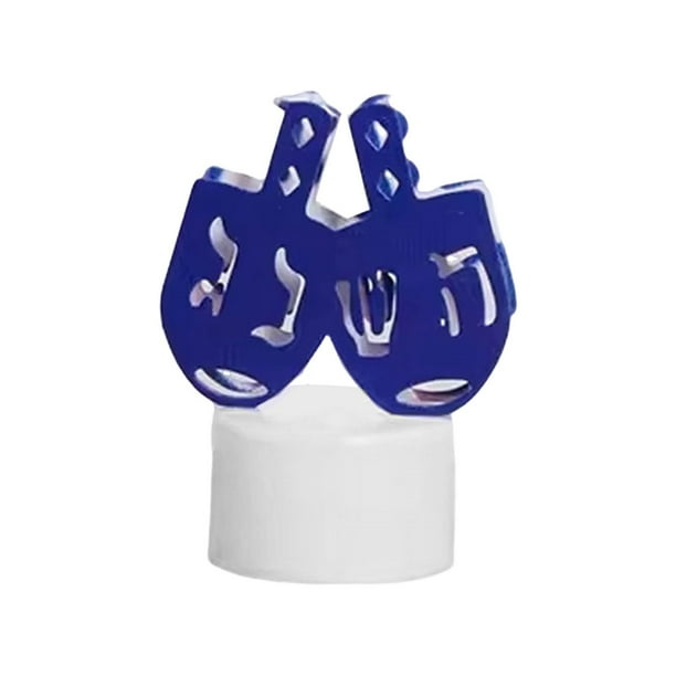 Elegante vela electrónica de Hanukkah de sobremesa de bajo consumo que ilumina todos los rincones de su casa con calidez festiva y