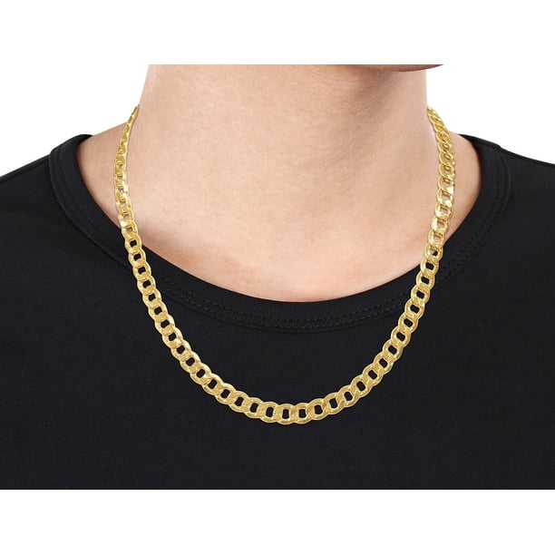 Men's Necklace Fashion Men Chain Necklace Mens Chains 18k Gold Jewelry