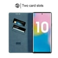 thumbnail image 6 of GoldCherry for Samsung Galaxy Note 10 Plus Case,Slim Magnetic Closure Flip Leather Wallet Credit Cards Holder Flip Book Design Protective Case,for Samsung Galaxy Note 10 Plus/Note 10 Pro(Navy), 6 of 6