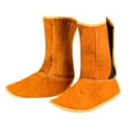 thumbnail image 1 of LOVIVER Welding Boot Covers 1 Pair High Performance PU Leather Welding Spats, 1 of 8