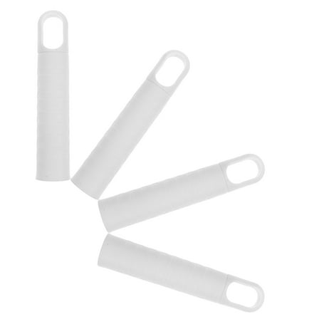 FRCOLOR 4pcs Mop Handle End Cap Plastic Dustpan Pole Handle Grip Lightweight Broom Handle Replacement for Office Mall Home Cleaning Mop Accessories