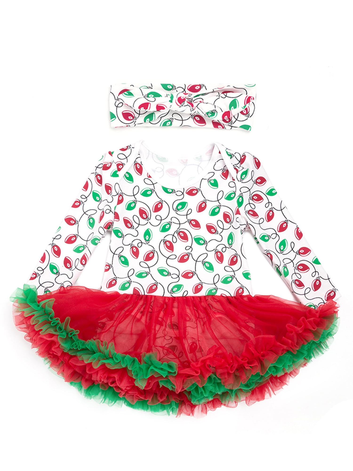 StylesILove Infant Baby Girl Christmas Character Romper Tutu Dress with