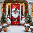 thumbnail image 4 of Christmas Decor Door Frame Wrapping Party Holiday Scene Setter Hanging Fabric For Home Interior Doorway Christmas Decorations Christmas Ornaments, 4 of 6