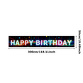 thumbnail image 7 of Colorful Neon Style Happy Birthday Banner Background Party Decors for Birthday Party Photography Props Celebrations Events Decorations, 7 of 7