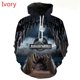 thumbnail image 3 of Sudadera con capucha con estampado 3D de Jurassic Park para hombre y mujer, sudadera informal de moda, jersey con capucha, camisetas de películas Harajuku, 3 of 5
