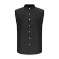thumbnail image 1 of pstuiky Camiseta sin mangas para hombre, Camiseta sin mangas informal de cuello alto, lisa, cómoda y a la moda para hombre Camisas para hombres m, 1 of 4