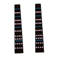 thumbnail image 3 of FashionCha 2 Pieces Violin Finger Stickers Fretboard Note Stickers Practice Tool Fingerboard Markers Note Labels Efficient Learning PVC Suitable for Kids Adults Beginners Personal Style C, 3 of 8