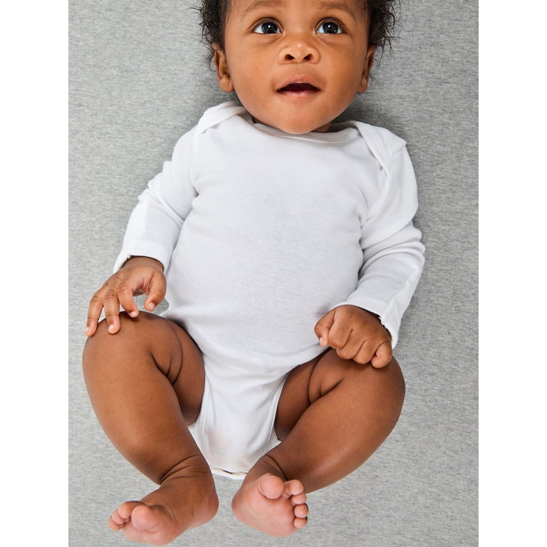 Honest Baby Clothing Organic Cotton Long Sleeve Bodysuits, 5-Pack photo 4