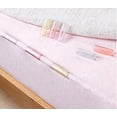 thumbnail image 3 of Pinzas invisibles para cama, 12 Uds., Clips cilíndricos duraderos, sujetadores, soportes para sábanas, abrazadera para mantener el soporte cómodo, fundas de colchón oso de fresa  Hogar, 3 of 5