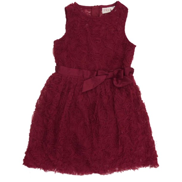 Burgundy Flower Girls' Dresses