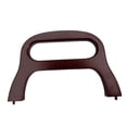 thumbnail image 2 of Asa de bolsa de madera duradera, accesorio de repuesto, soportes de costura, fácil de usar, artesanías de bricolaje, asa de monedero hecha a mano para Marrón Baoblaze Manija de bolsa colgante, 2 of 8