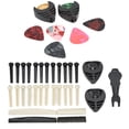 thumbnail image 4 of Nut Saddle Pins, Guitar Bridge Pin Pegs 50Pcs Replacement Parts Widely Used With Storage Box For Acoustic Guitars For Ukuleles, 4 of 8