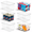 Large (Pack of 6), variant on Large (Pack of 6) Plastic Stackable Storage Containers with Lids