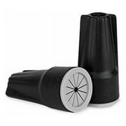 King Innovation 61241 DryConn Black/Gray Waterproof Wire Connector, Pack of 100