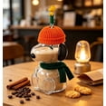 thumbnail image 5 of 2026 New Snoo.py Inspired Cartoon Dog Glass Cold Cup with Straw, Knitted Beanie Hat and Scarf Decor, 20 oz Clear Tumbler for Iced Coffee & Cold Drinks Christmas Gifts, 5 of 9