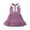 Purple, variant on Odeerbi Princess Dresses For Girls Toddler Kids Lace Ribbed Sleeveless Dress Bowtie One-piece Dress Pink